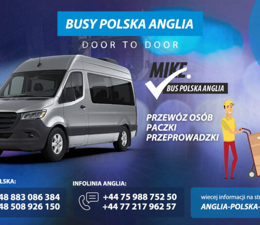 Bezpieczne busy do Anglii na każdą okazję w usłudze door to door